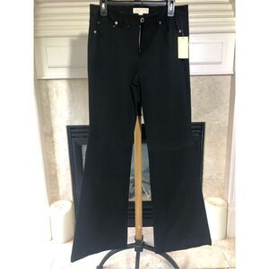 Michael Kors Women’s Black Straight Flare Pants Size 10 NWT